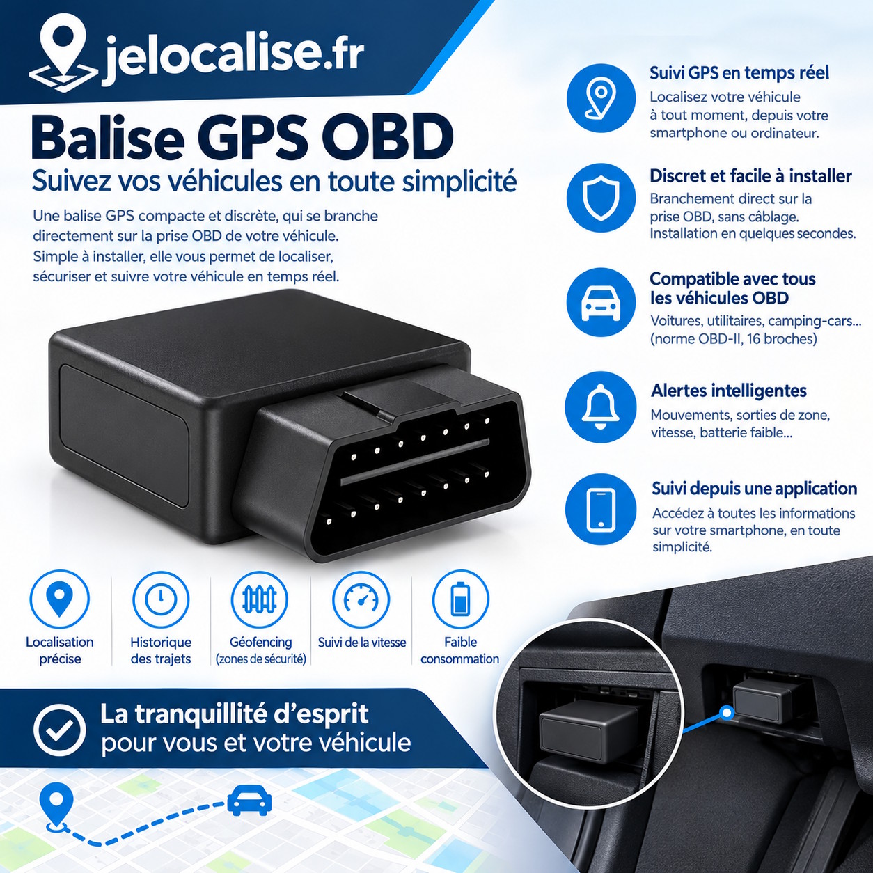 balise obd tracker